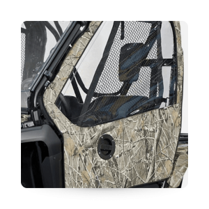 Pioneer 520 Fabric Doors - Camo