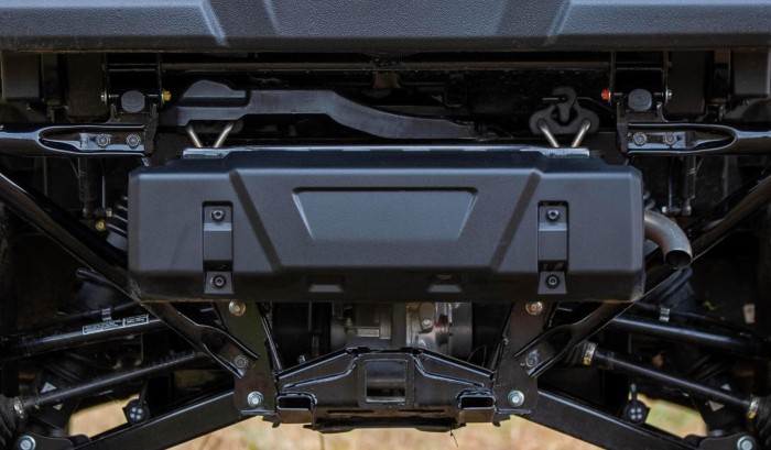 Rubber Mounted Engine & Exhaust